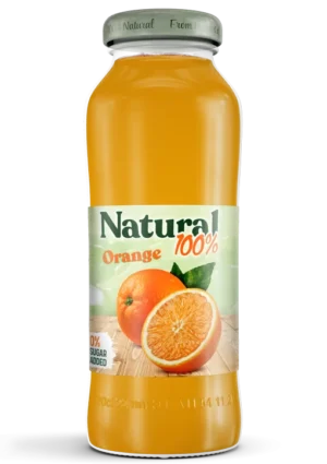 Frutex Natural 100% Orange Juice – 200ml (12 Pack)